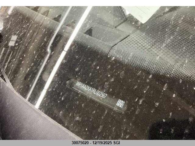 2024 Porsche Macan 4 VIN: WP1AA2XA1RL002567 Lot: 30075020