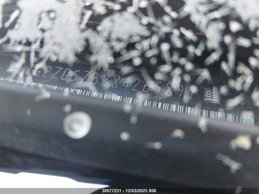 2008 Pontiac G6 Se VIN: 1G2ZG57B284265891 Lot: 30077231