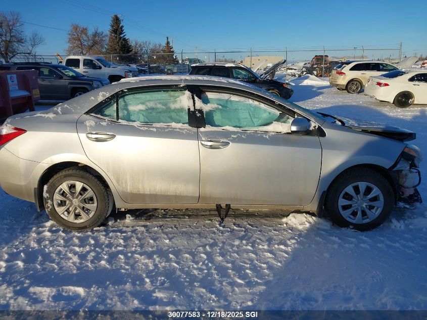 2016 Toyota Corolla L/Le/Le Pls/Prm/S/S Pls VIN: 2T1BURHE5GC517537 Lot: 30077583