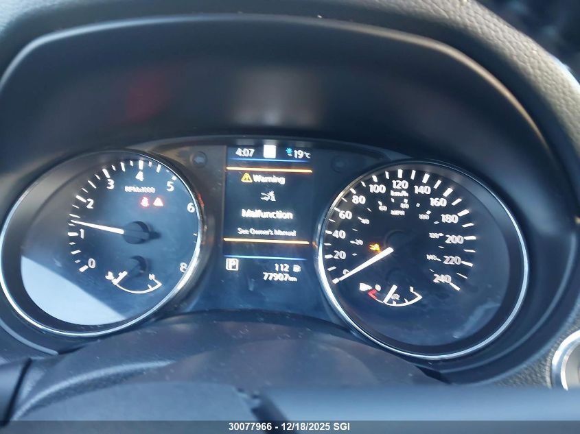 2023 Nissan Qashqai Sv VIN: JN1BJ1BWXPW107399 Lot: 30077966