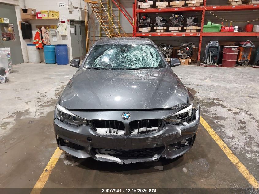 2019 BMW 430Xi Gran Coupe VIN: WBA4J3C59KBL09574 Lot: 30077941