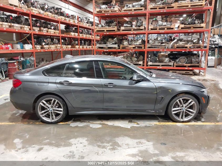 2019 BMW 430Xi Gran Coupe VIN: WBA4J3C59KBL09574 Lot: 30077941