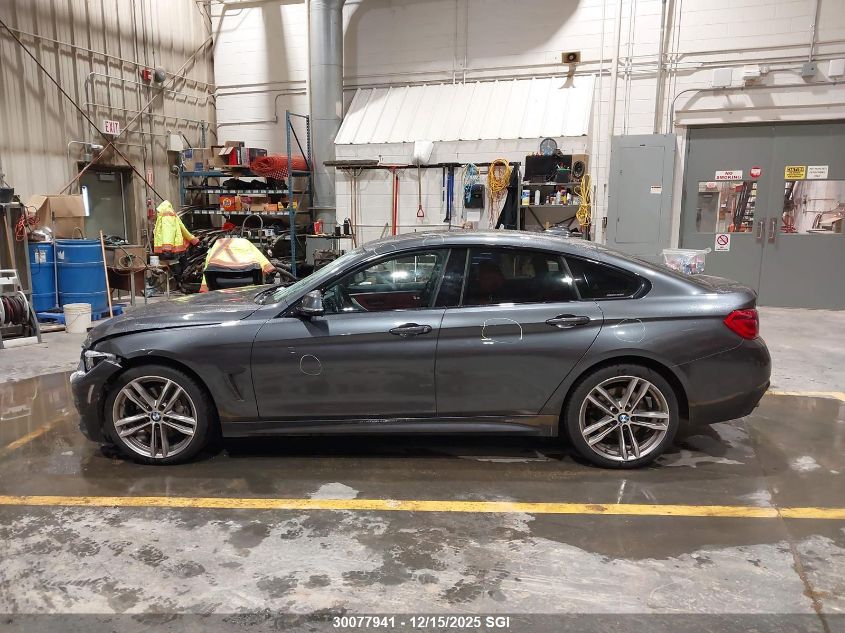 2019 BMW 430Xi Gran Coupe VIN: WBA4J3C59KBL09574 Lot: 30077941