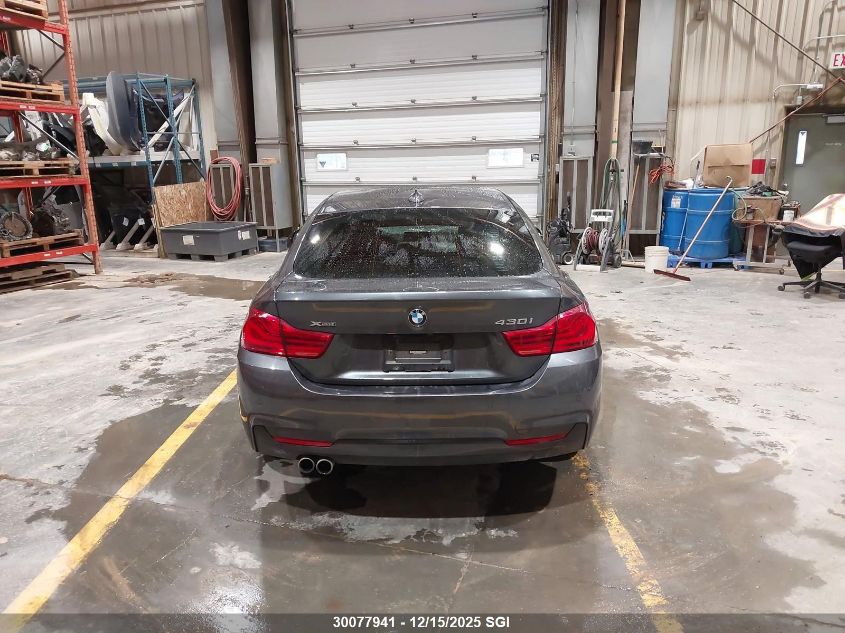 2019 BMW 430Xi Gran Coupe VIN: WBA4J3C59KBL09574 Lot: 30077941