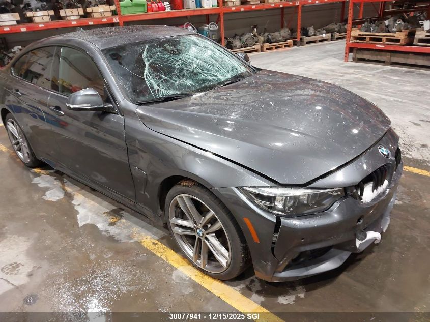 2019 BMW 430Xi Gran Coupe VIN: WBA4J3C59KBL09574 Lot: 30077941