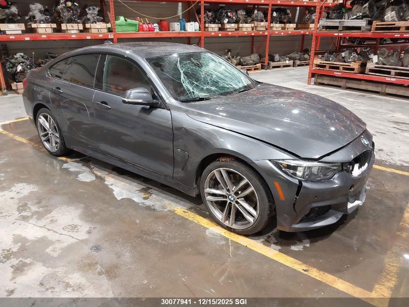 2019 BMW 430Xi Gran Coupe VIN: WBA4J3C59KBL09574 Lot: 30077941