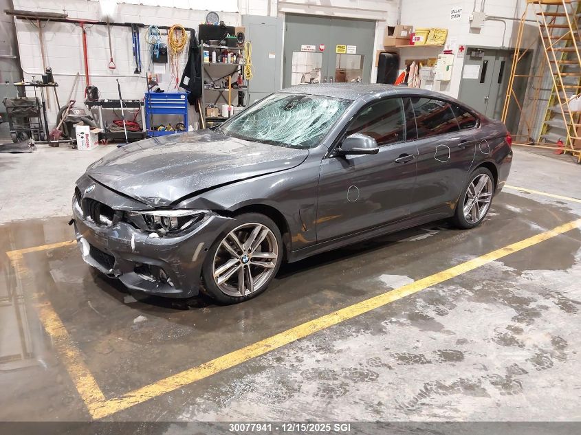 2019 BMW 430Xi Gran Coupe VIN: WBA4J3C59KBL09574 Lot: 30077941