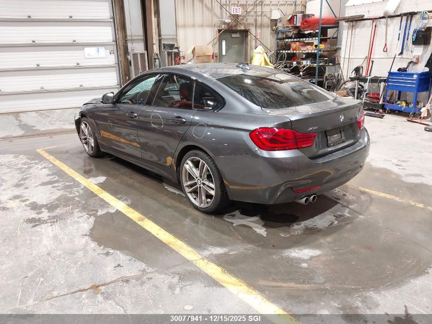 2019 BMW 430Xi Gran Coupe VIN: WBA4J3C59KBL09574 Lot: 30077941