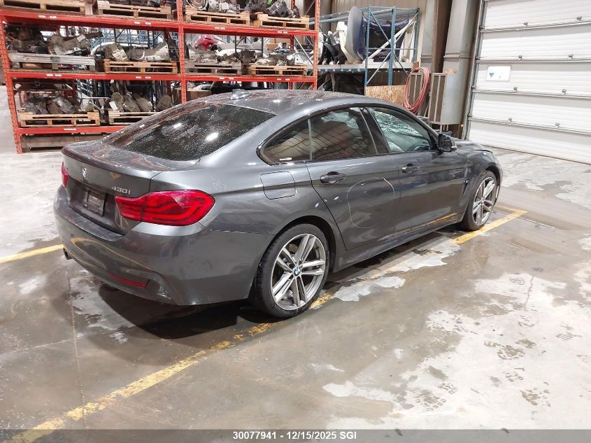 2019 BMW 430Xi Gran Coupe VIN: WBA4J3C59KBL09574 Lot: 30077941
