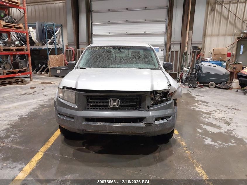 2007 Honda Ridgeline Rts VIN: 2HJYK16427H005053 Lot: 30075668