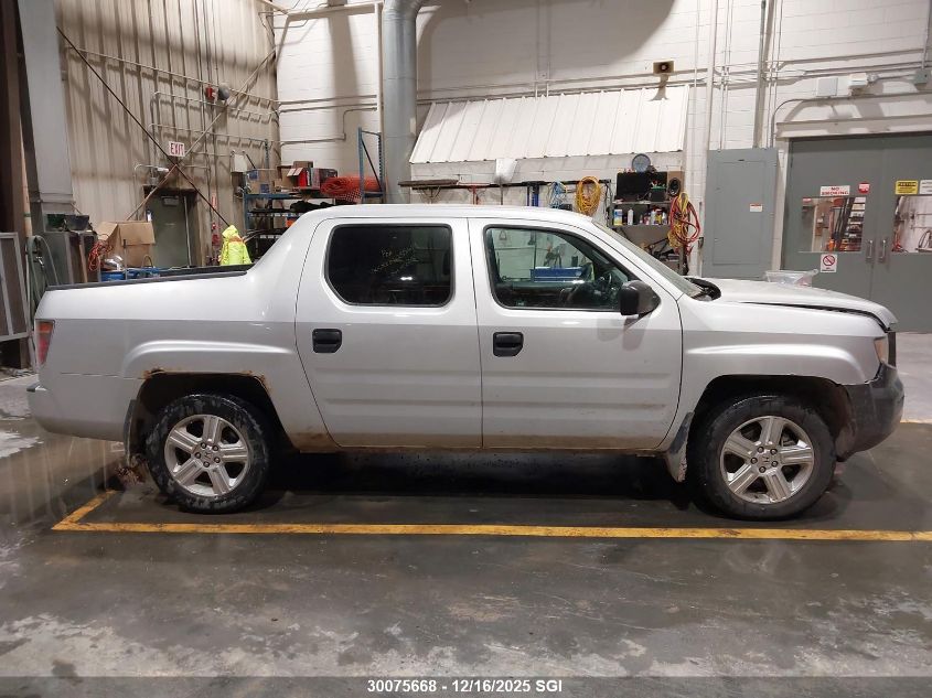 2007 Honda Ridgeline Rts VIN: 2HJYK16427H005053 Lot: 30075668