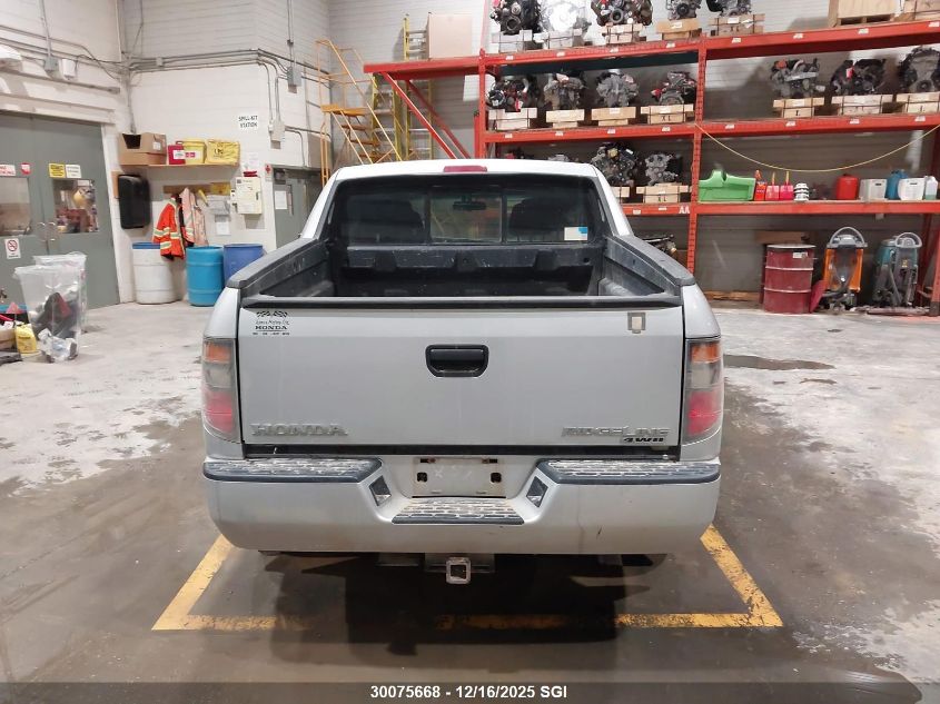 2007 Honda Ridgeline Rts VIN: 2HJYK16427H005053 Lot: 30075668