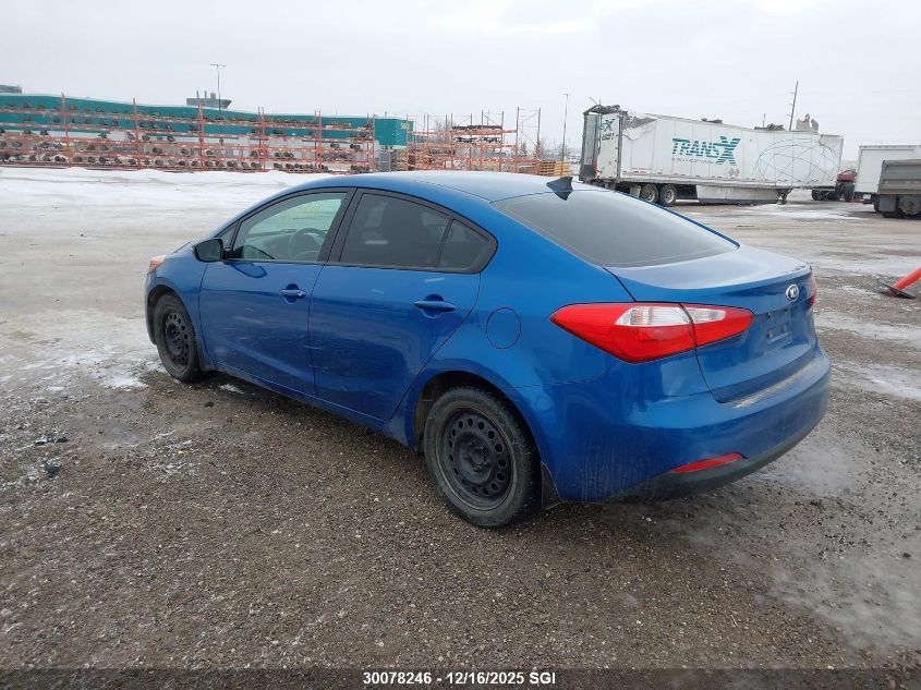 2014 Kia Forte Lx VIN: KNAFX4A64E5142956 Lot: 30078246
