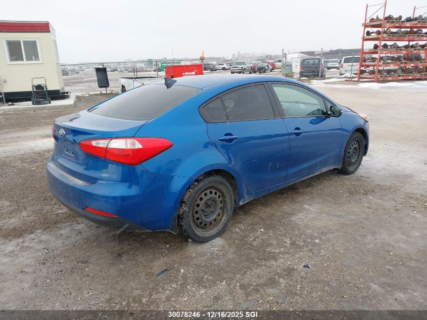 2014 Kia Forte Lx VIN: KNAFX4A64E5142956 Lot: 30078246