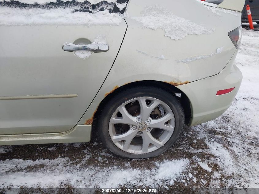 2008 Mazda 3 S VIN: JM1BK323681109337 Lot: 30078250