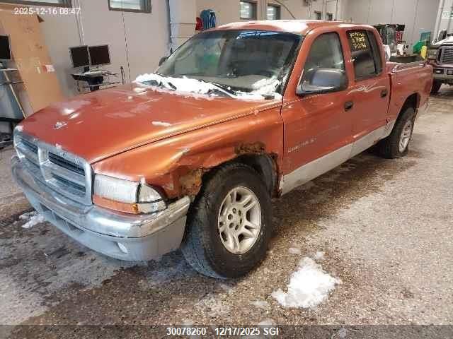 2001 Dodge Dakota Quad VIN: 1B7GL2AN71S120766 Lot: 30078260