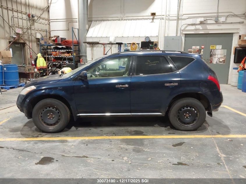 2007 Nissan Murano Sl/Se/S VIN: JN8AZ08W97W658608 Lot: 30073190