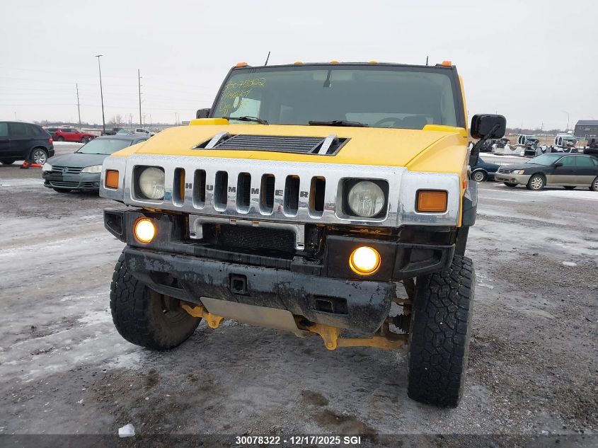 2003 Hummer H2 VIN: 5GRGN23U23H142204 Lot: 30078322
