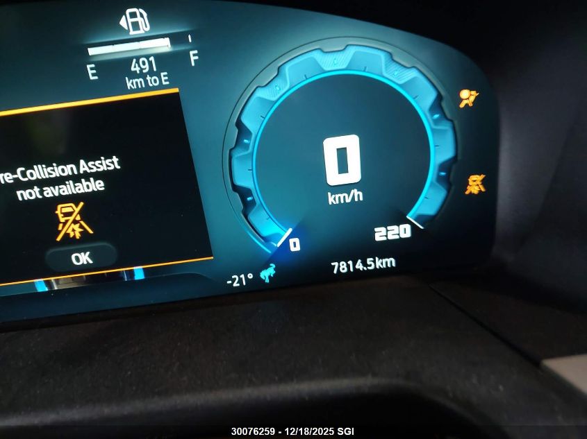 2025 Ford Bronco Sport Big Bend VIN: 3FMCR9BN3SRE97589 Lot: 30076259