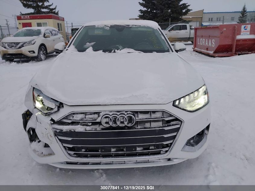 2021 Audi A4 Komfort 45 VIN: WAUAAAF48MA048618 Lot: 30077841