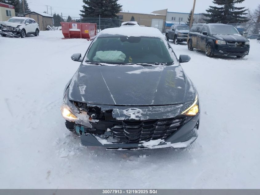 2021 Hyundai Elantra Sel VIN: KMHLM4AG9MU166449 Lot: 30077913