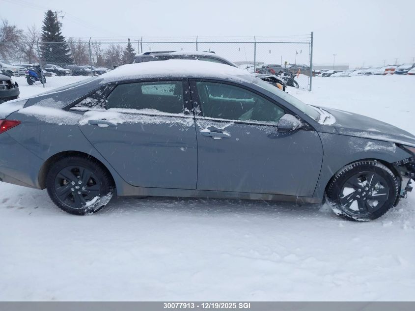 2021 Hyundai Elantra Sel VIN: KMHLM4AG9MU166449 Lot: 30077913