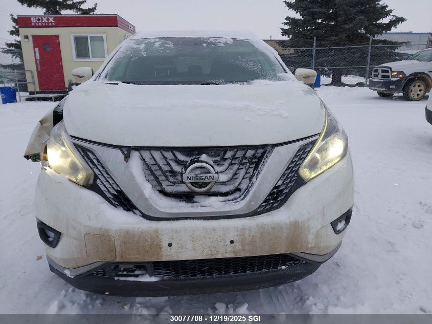 2016 Nissan Murano S/Sl/Sv/Platinum VIN: 5N1AZ2MH5GN133500 Lot: 30077708