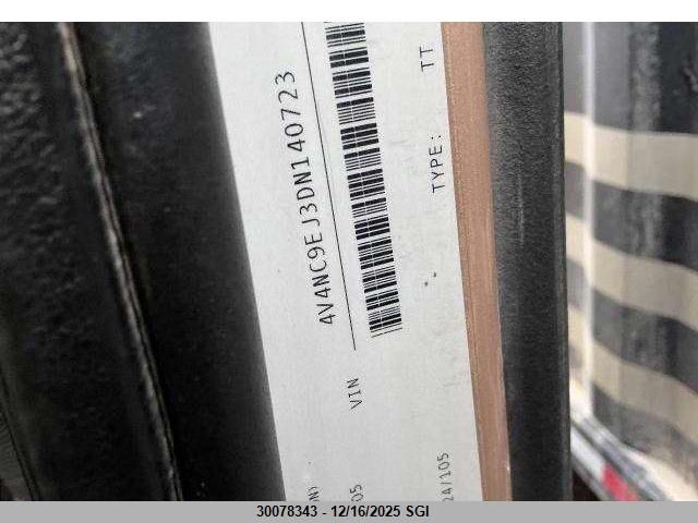 2013 Volvo Vn L VIN: 4V4NC9EJ3DN140723 Lot: 30078343