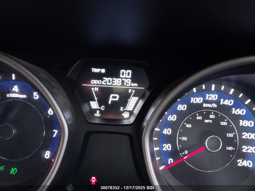 2013 Hyundai Elantra Gls/Limited VIN: 5NPDH4AE2DH326709 Lot: 30078352