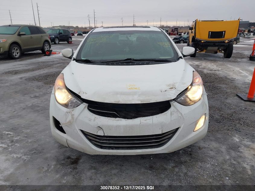 2013 Hyundai Elantra Gls/Limited VIN: 5NPDH4AE2DH326709 Lot: 30078352