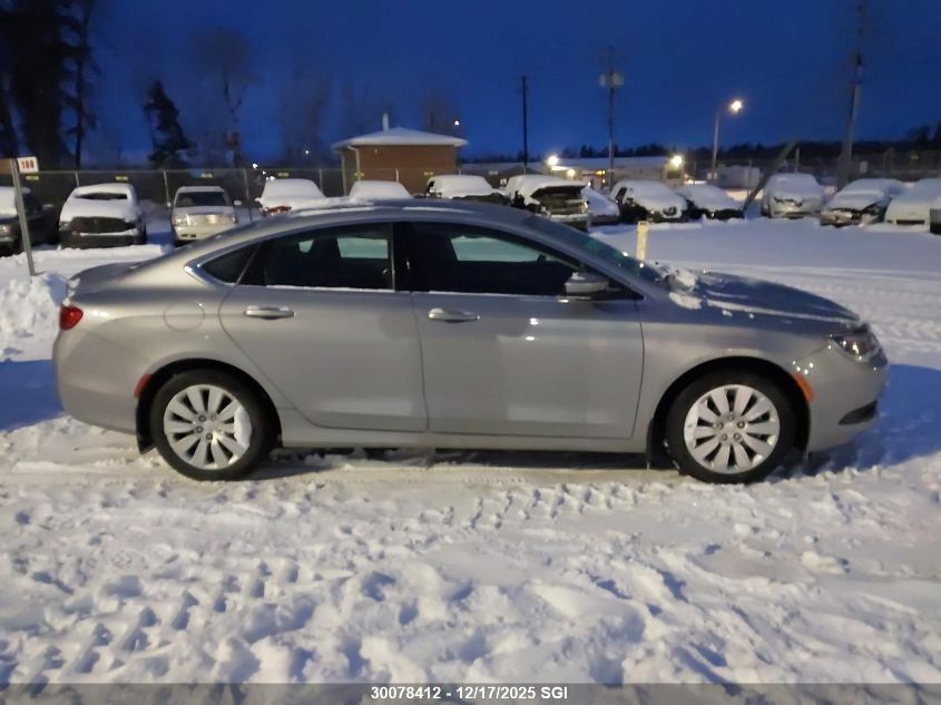 2017 Chrysler 200 Lx VIN: 1C3CCCFB4HN502138 Lot: 30078412