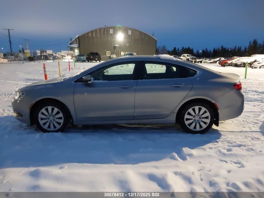 2017 Chrysler 200 Lx VIN: 1C3CCCFB4HN502138 Lot: 30078412