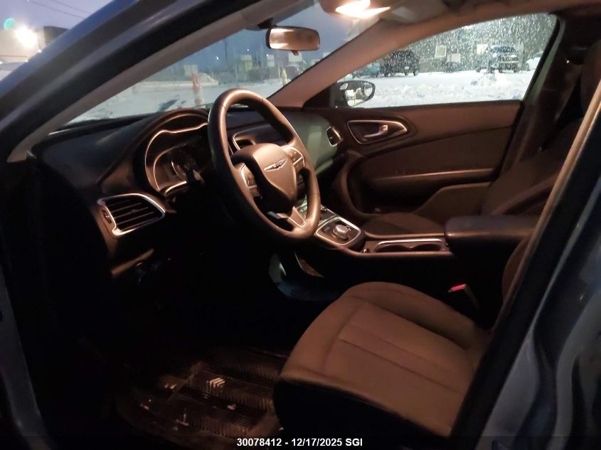 2017 Chrysler 200 Lx VIN: 1C3CCCFB4HN502138 Lot: 30078412