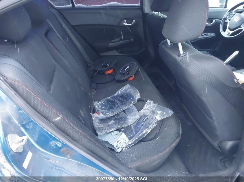 2012 Honda Civic Si VIN: 2HGFB6E57CH201519 Lot: 30077550