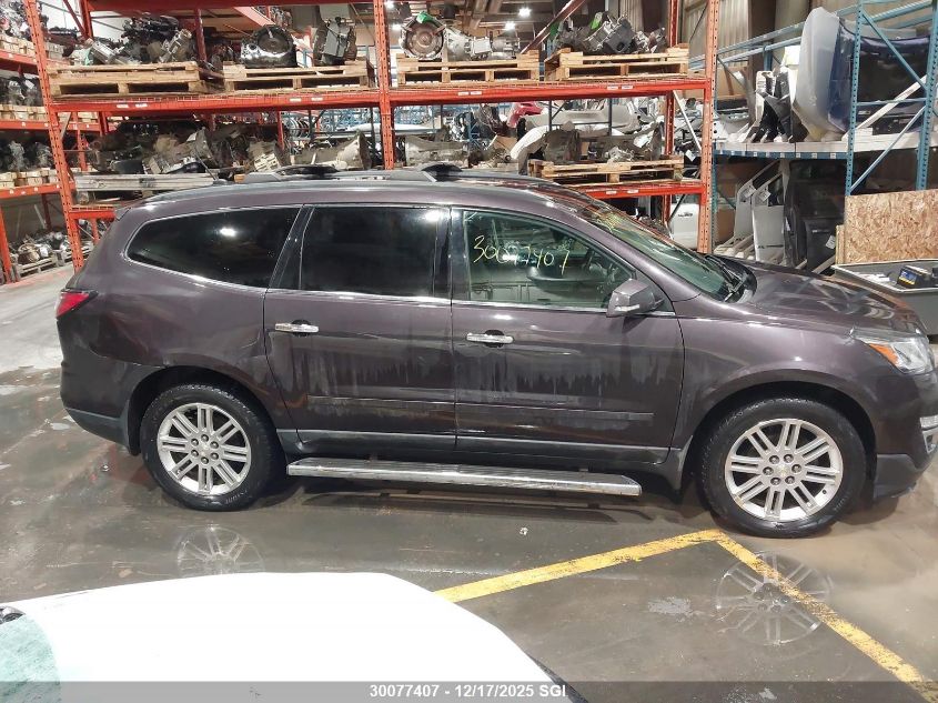 2015 Chevrolet Traverse Lt VIN: 1GNKVGKD1FJ129104 Lot: 30077407