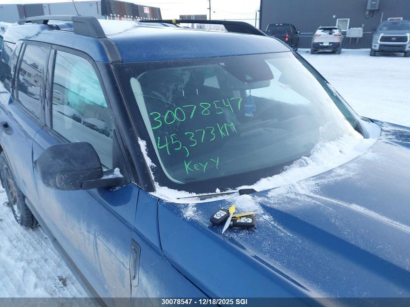 2024 Ford Bronco Sport Big Bend VIN: 3FMCR9B63RRF63190 Lot: 30078547