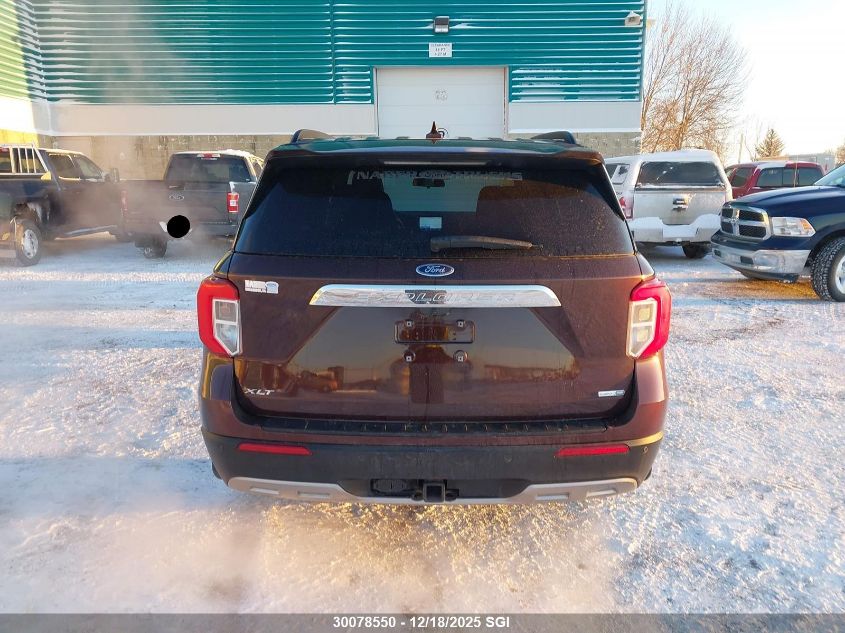 2020 Ford Explorer Xlt VIN: 1FMSK8DH2LGA98733 Lot: 30078550