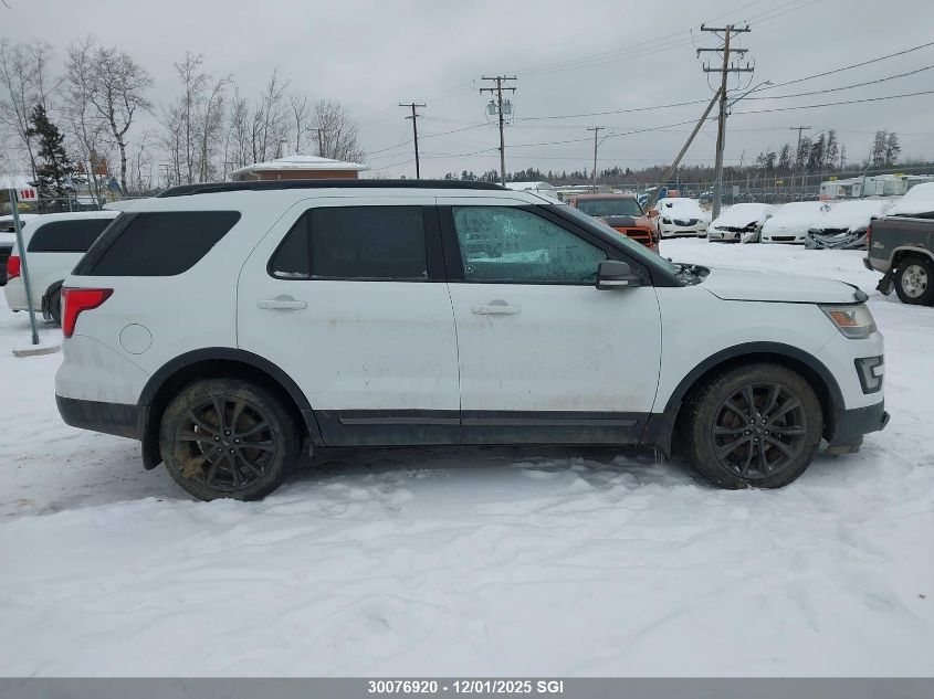 2017 Ford Explorer Xlt VIN: 1FM5K8D87HGB09133 Lot: 30076920