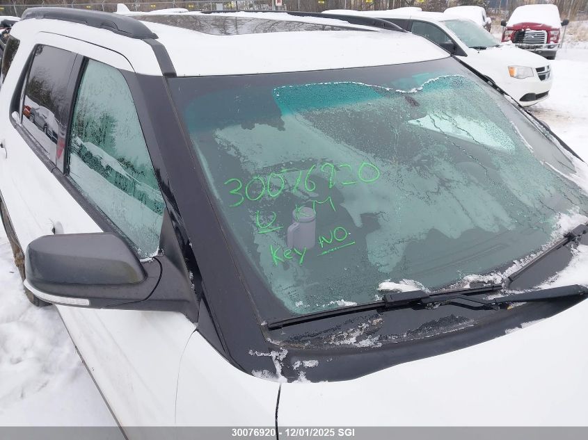 2017 Ford Explorer Xlt VIN: 1FM5K8D87HGB09133 Lot: 30076920