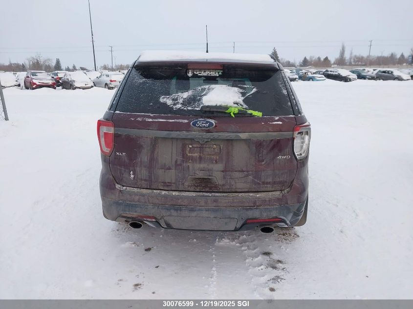 2019 Ford Explorer Xlt VIN: 1FM5K8D80KGA97995 Lot: 30076599
