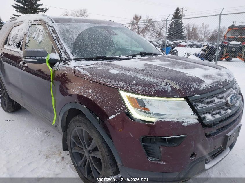 2019 Ford Explorer Xlt VIN: 1FM5K8D80KGA97995 Lot: 30076599