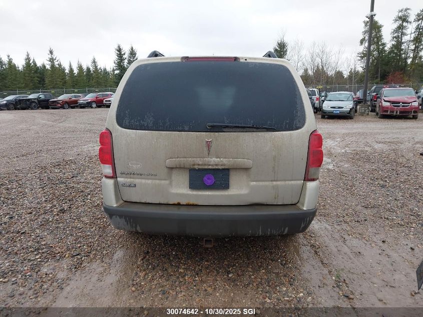 2008 Pontiac Montana Sv6 VIN: 1GMDV23W98D144595 Lot: 30074642