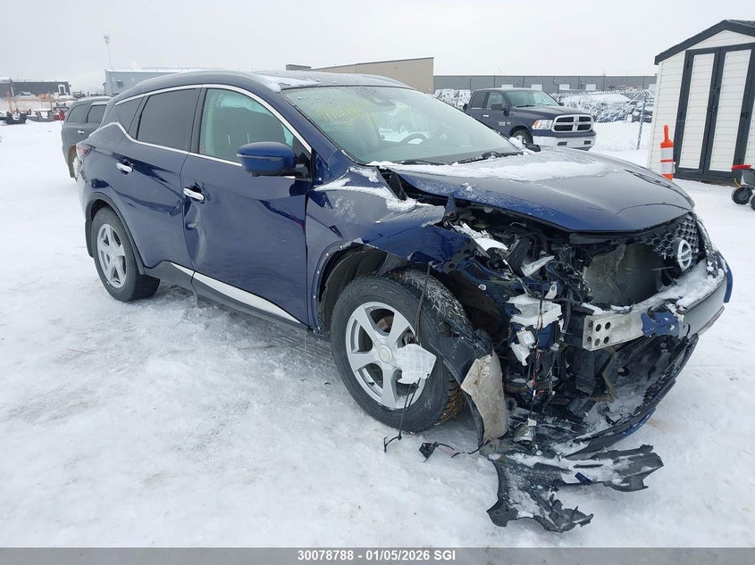 5N1AZ2DS0LN168192 2020 Nissan Murano Platinum auction photo 1
