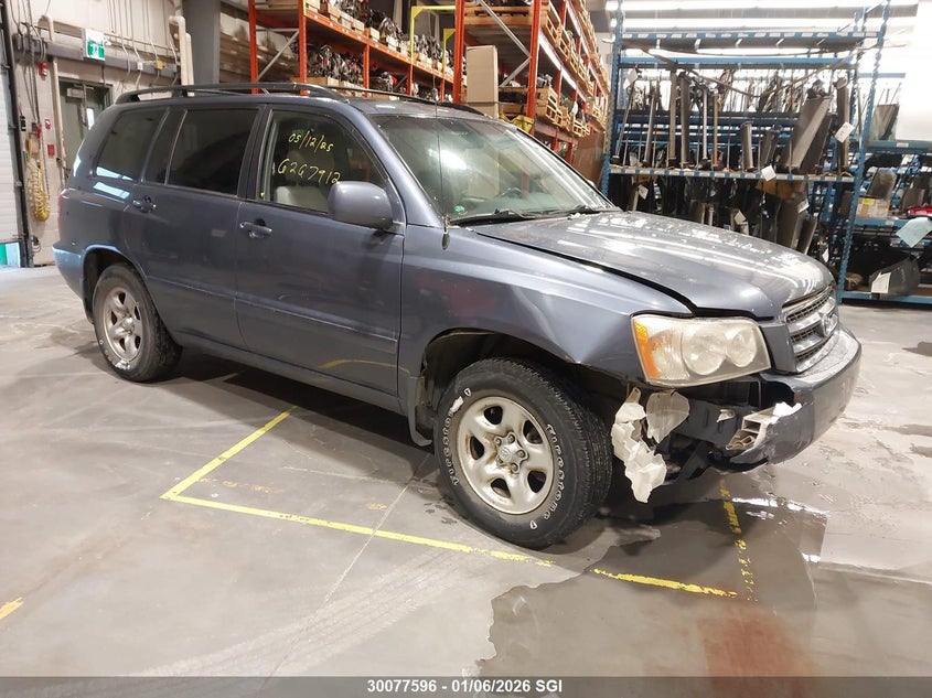 JTEGD21A920024317 2002 Toyota Highlander auction photo 1
