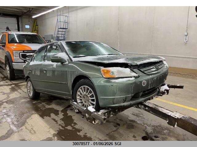 2HGES16653H905207 2003 Honda Civic Lx auction photo 1