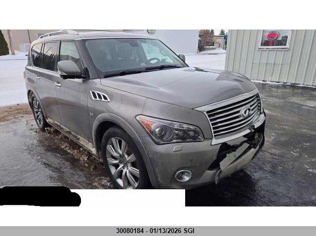 JN8AZ2NE5E9063113 2014 Infiniti Qx80 auction photo 1