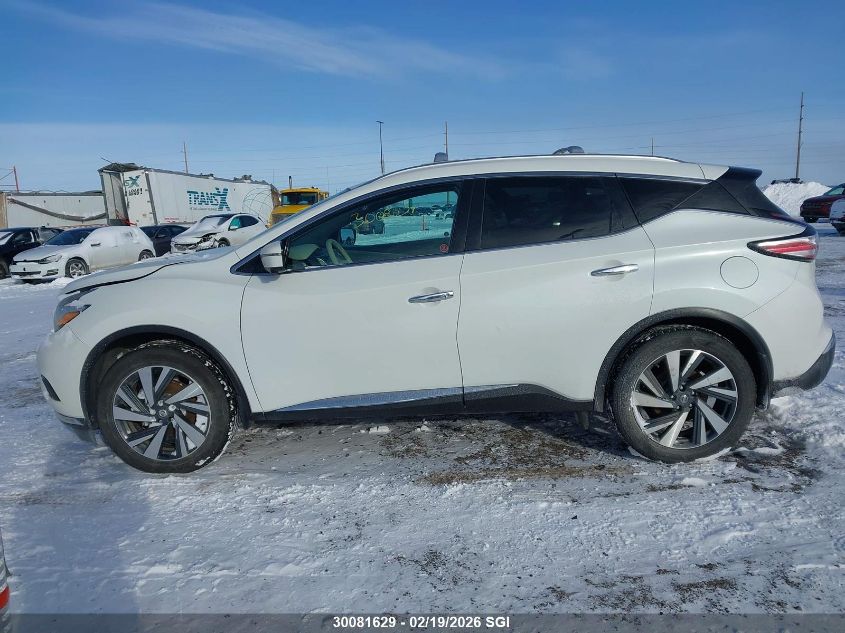 2016 Nissan Murano S/Sl/Sv/Platinum VIN: 5N1AZ2MH8GN122765 Lot: 30081629