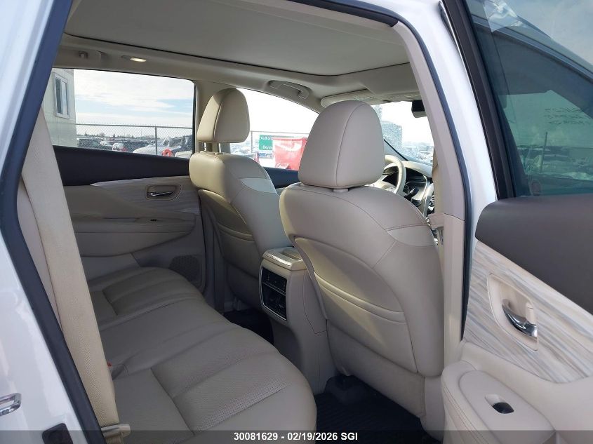 2016 Nissan Murano S/Sl/Sv/Platinum VIN: 5N1AZ2MH8GN122765 Lot: 30081629