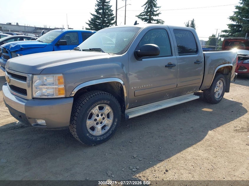 2008 Chevrolet Silverado, Rear, IAAI, VIN 2GCEK133381150535 — photo 2