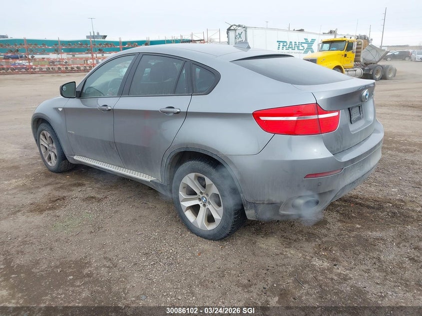 2012 BMW X6 3.0 Xdrive35i Grey Lot 111030086102 Vin 5UXFG2C58CL778654